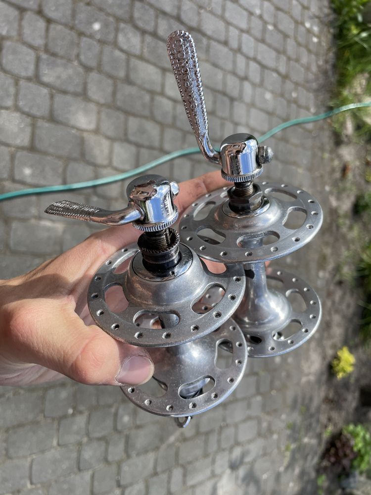 Piasty campagnolo record wysokie kolnierze 36 jaguar special colnago