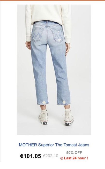 Джинси бренду Toteme mother superlor