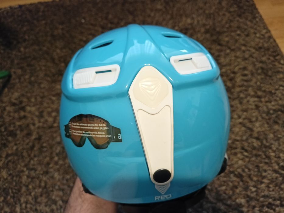 Kask narciarski RED dziecięcy