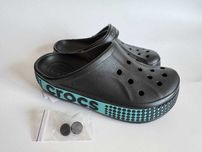 Crocs Bayaband Logo Motion Black Крокси М4/W6 36р Уцінка! №10029