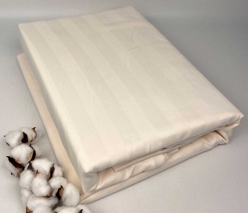 Постільна білизна страйп-сатин