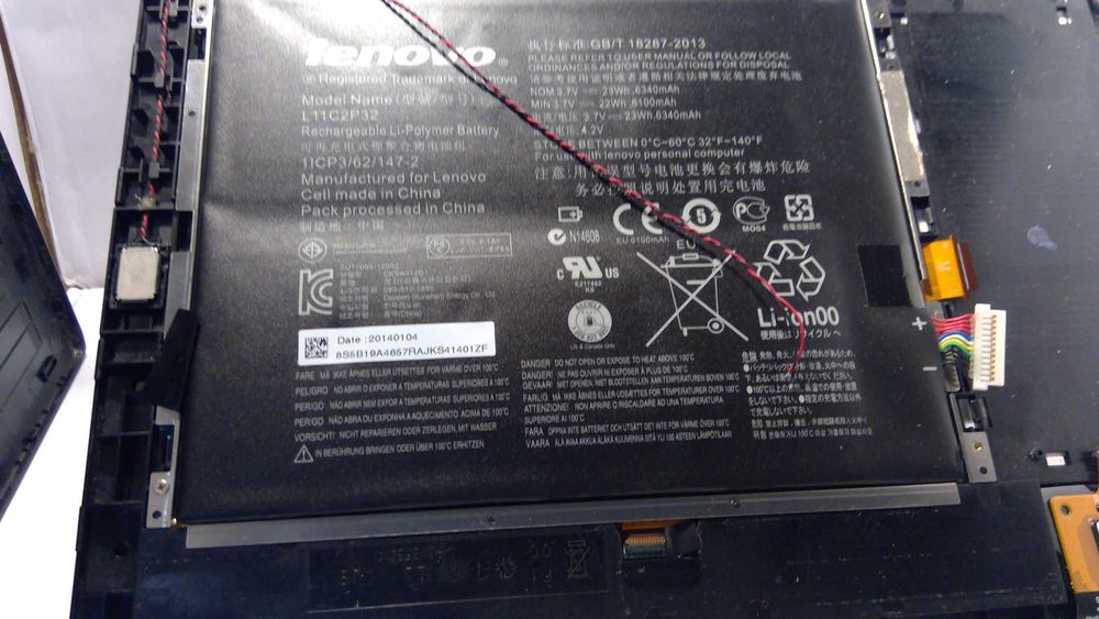 Tablet Lenovo A7600-F 10" nr1318