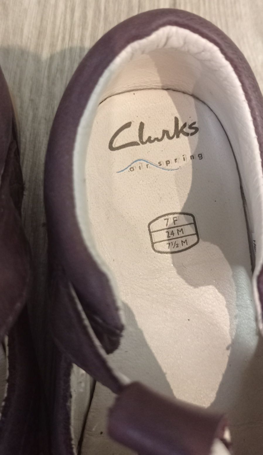 Туфлі Clarks 24 розмір 14 см устілка