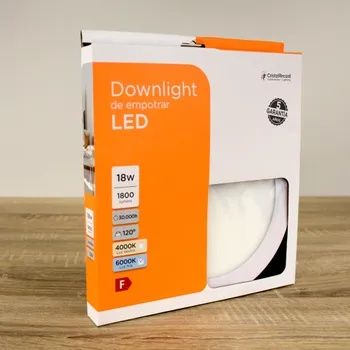 Luz Foco Downlight 4000K 1800lm