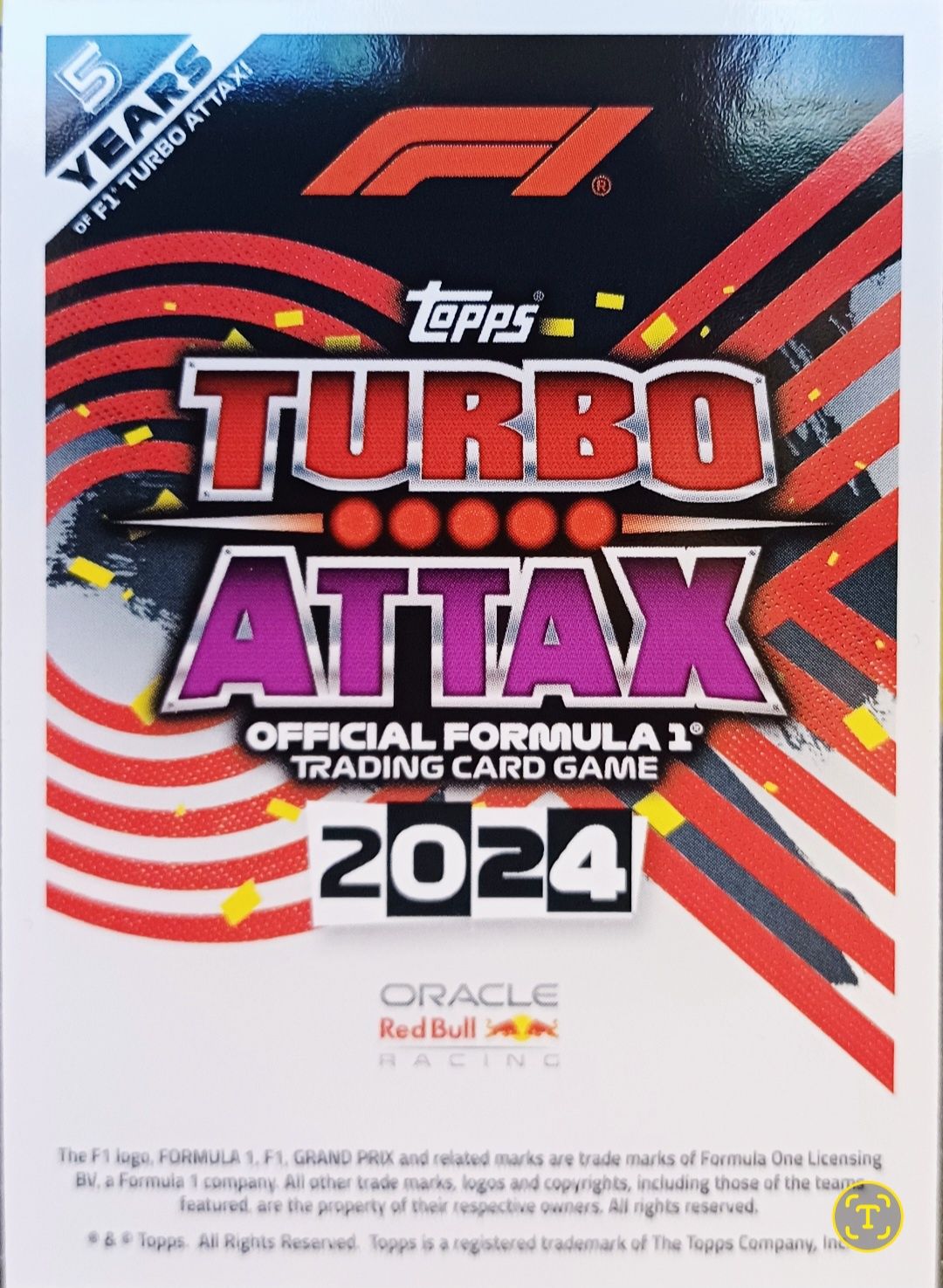 Karta kolekcjonerska Topps Turbo Attax – Circuit Chronicles – "EARNS H