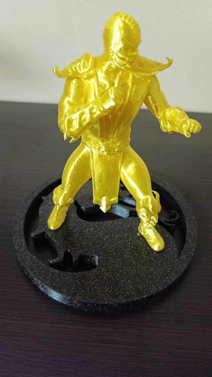 Figurka 3D Scorpion z MORTAL KOMBAT