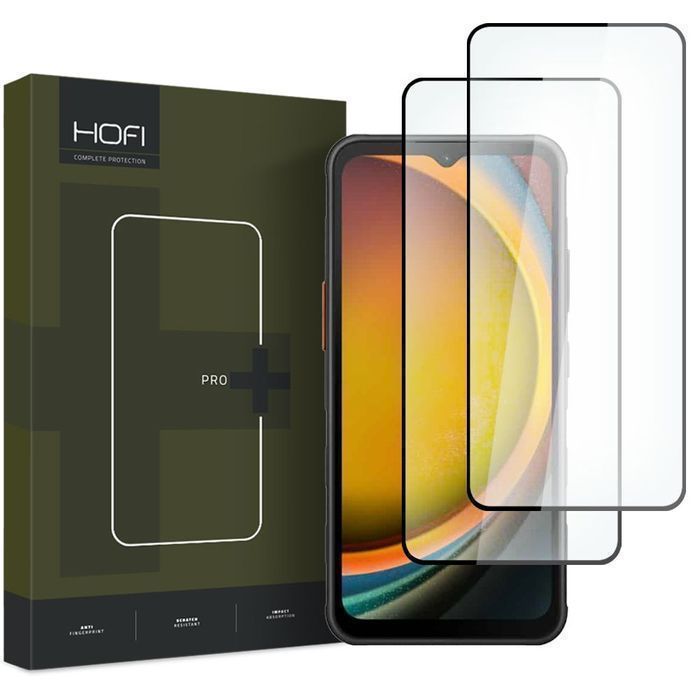 Szkło Hartowane Hofi Glass Pro+ 2-Pack do Galaxy Xcover 7 - Czarny