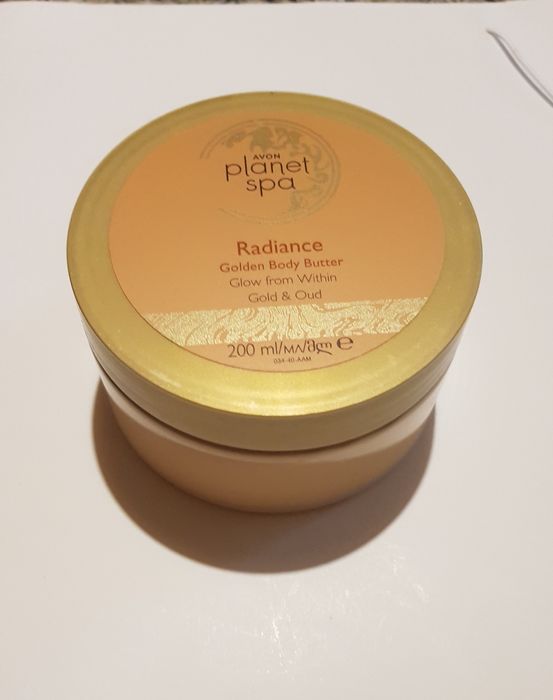 Avon Planet Spa Radiance masło do ciała ze złotem