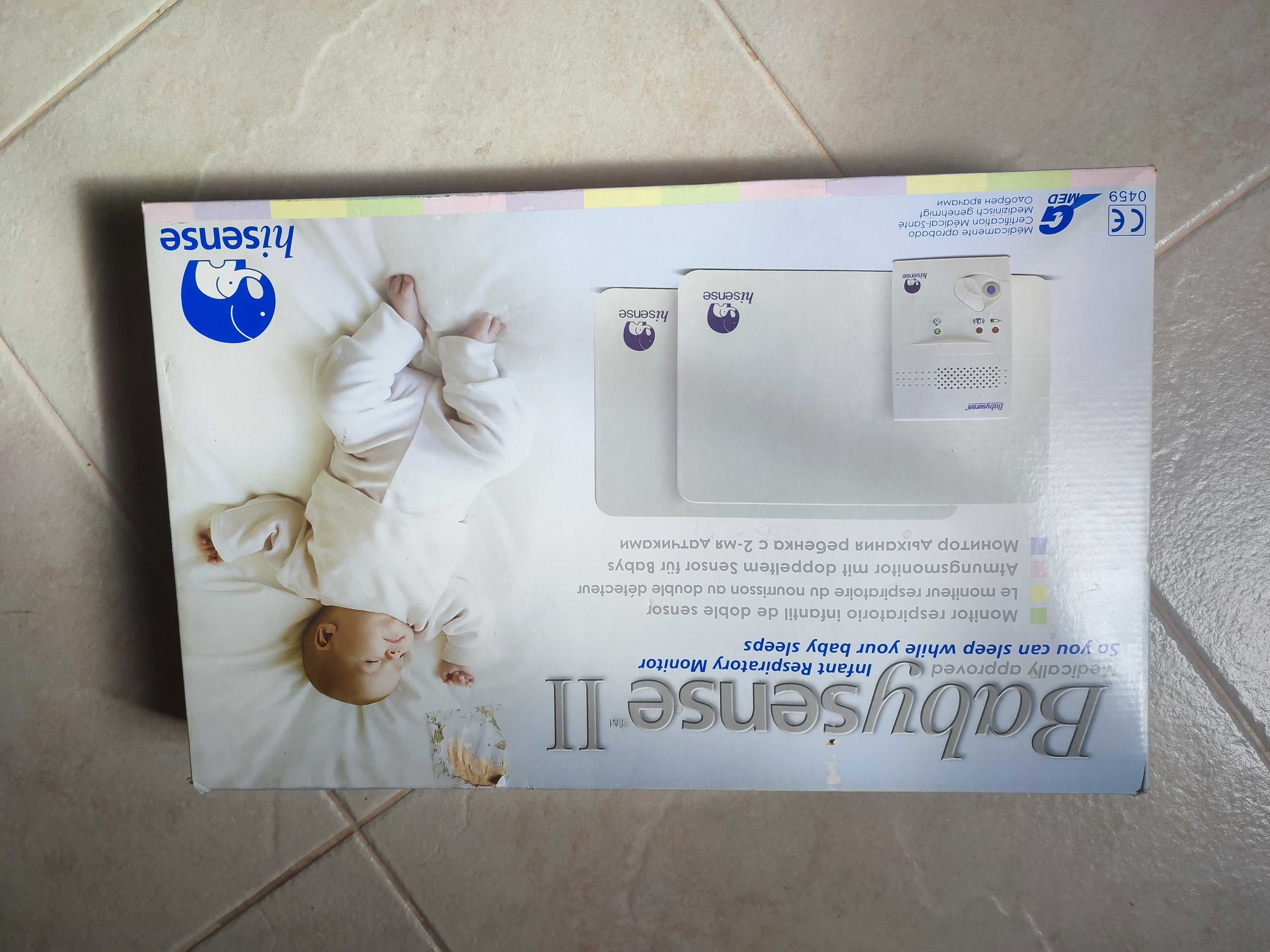 Monitor respiratório bebê babysense