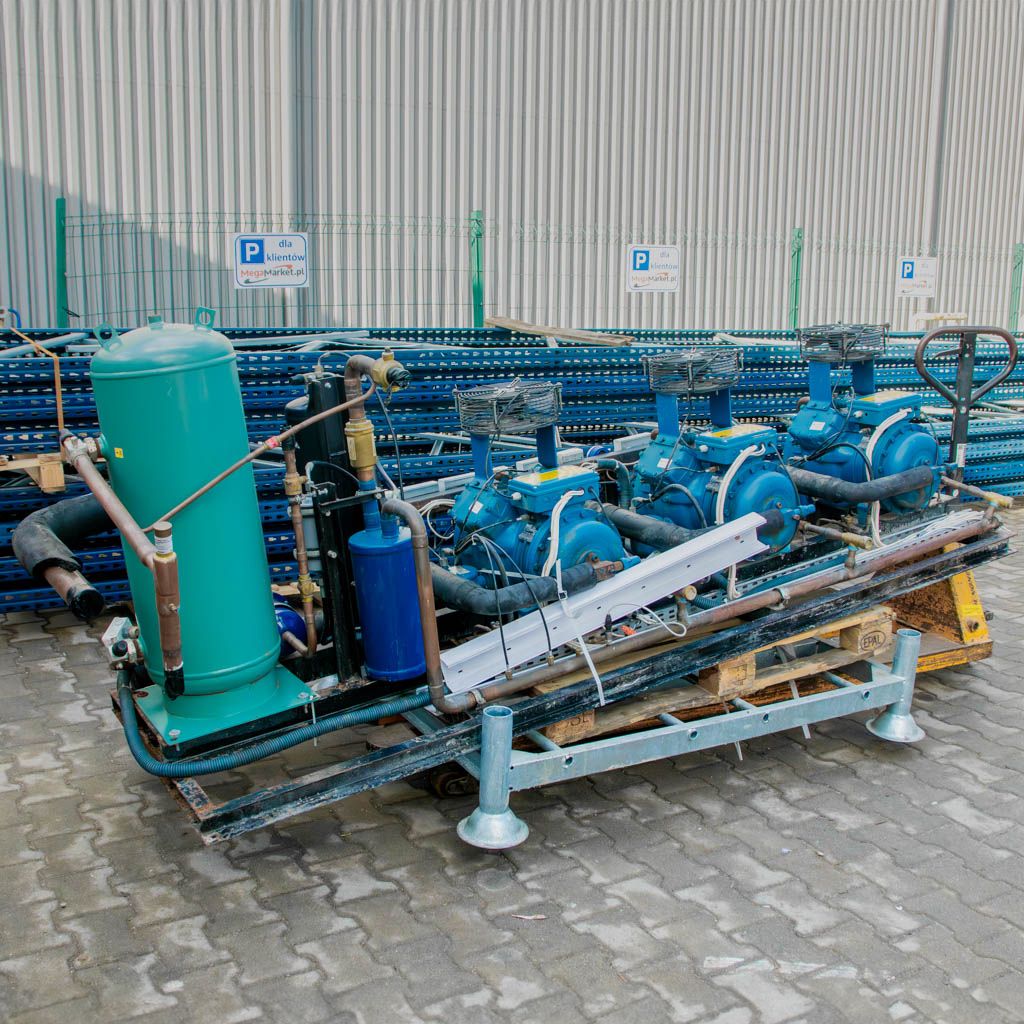 Zestaw sprężarkowy FASCOLD 3x sprężarka S 10 51 Y 3×51 m3/h
