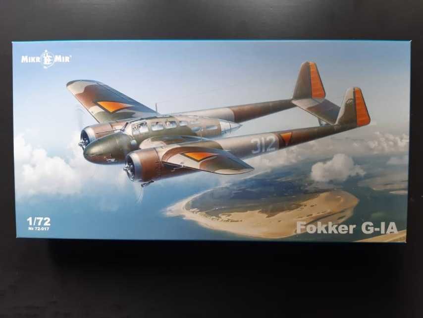 Сборная модель самолета Fokker G-IA