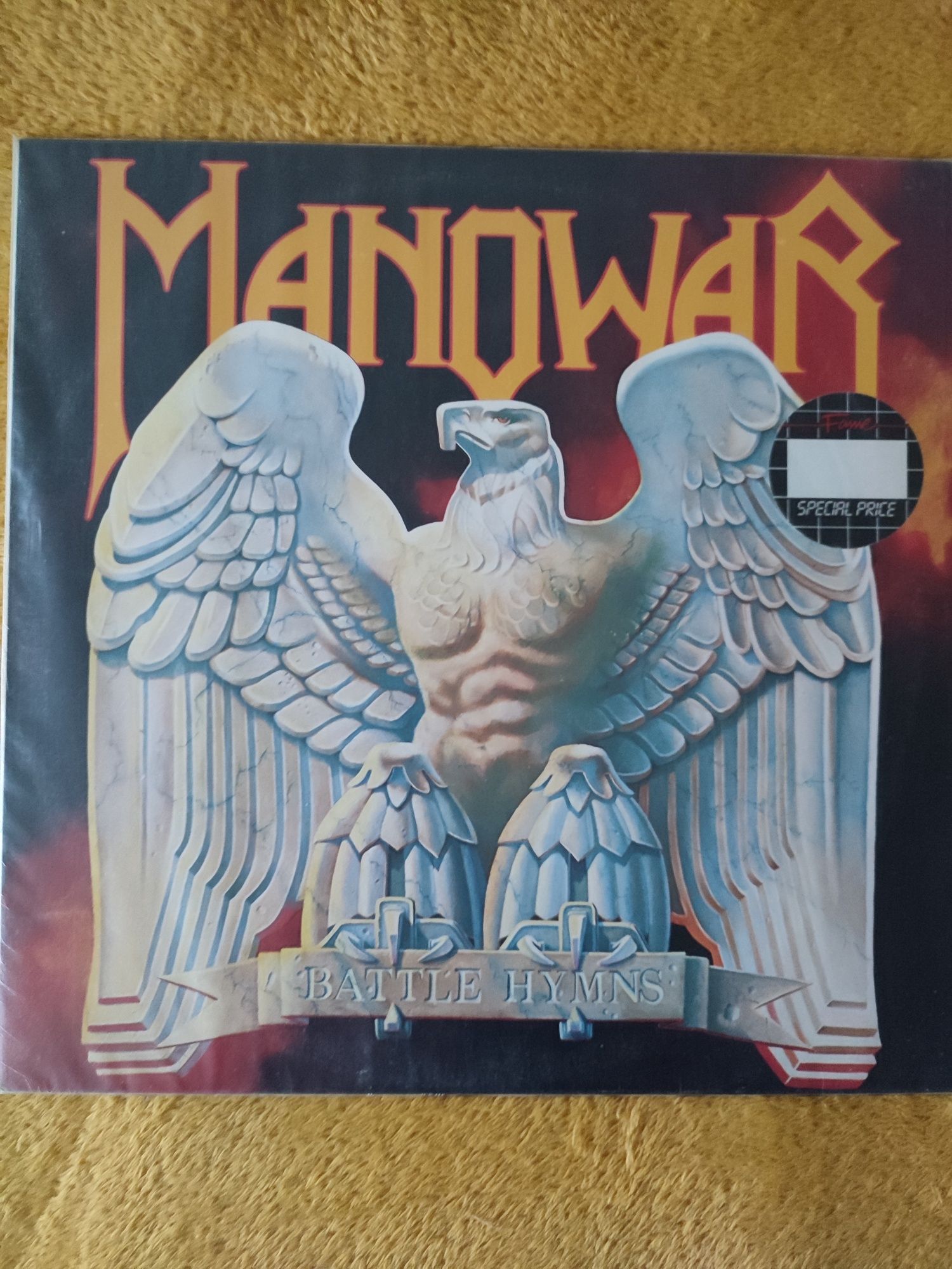 Вiнiлова платiвка Manowar - Battle Hymns - 1982.