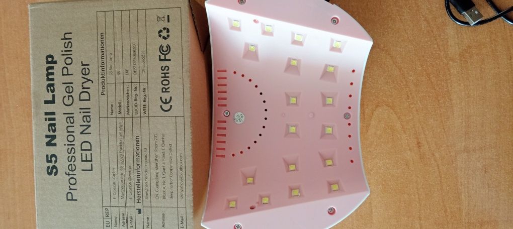 Lampa UV do paznokci Usb