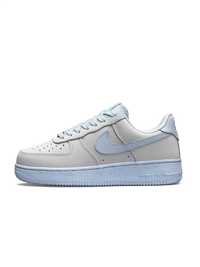 Nike Air Force 1 Gray Blue кроссовки женские найк аир (nike air force)