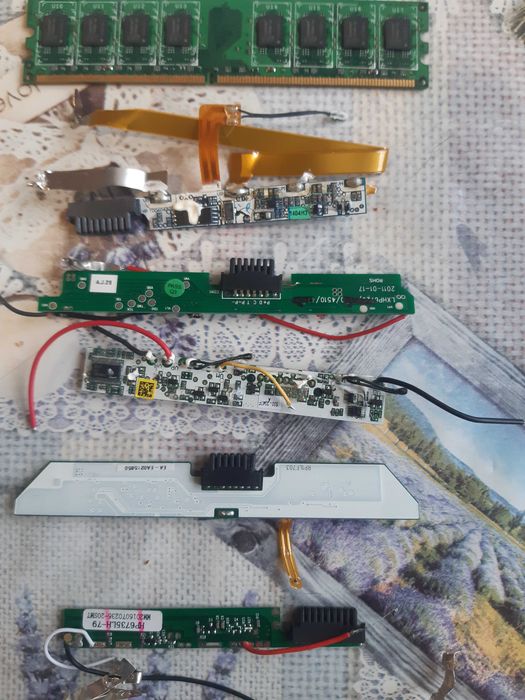 Плата контроля заряда li-ion 18650 аккумуляторов с батареи ноутбука