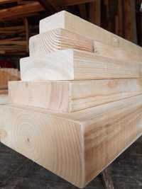 Drewno konstrukcyjne sucha strugana kantówka legar belka gr.45mm c24