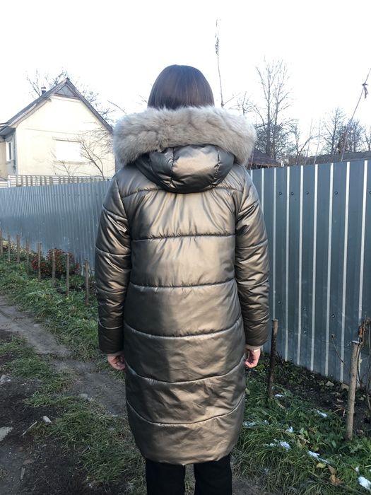 Зимове пальто на дівчинку підлітка