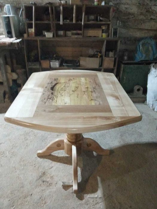 Стіл дубовий, ручної роботи