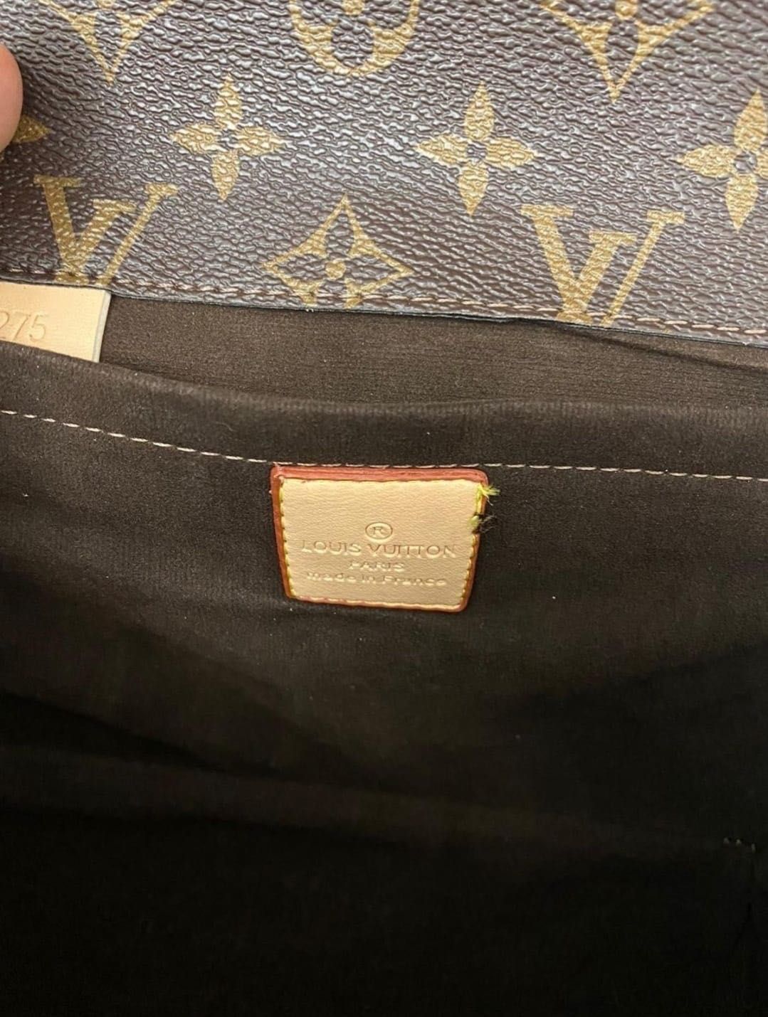 Torebka kuferek Louis Vuitton brązowa