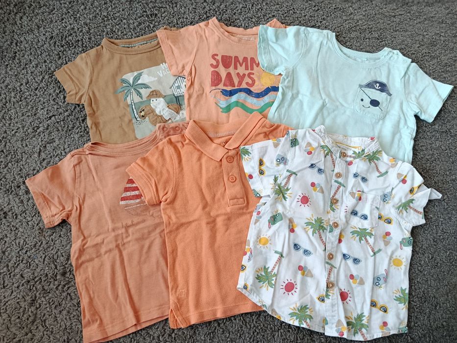 Ubranka chłopięce rozmiar 80