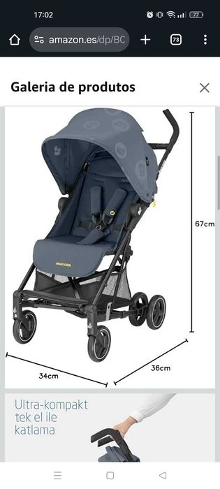 Carro de passeio Maxi Cosi Mara