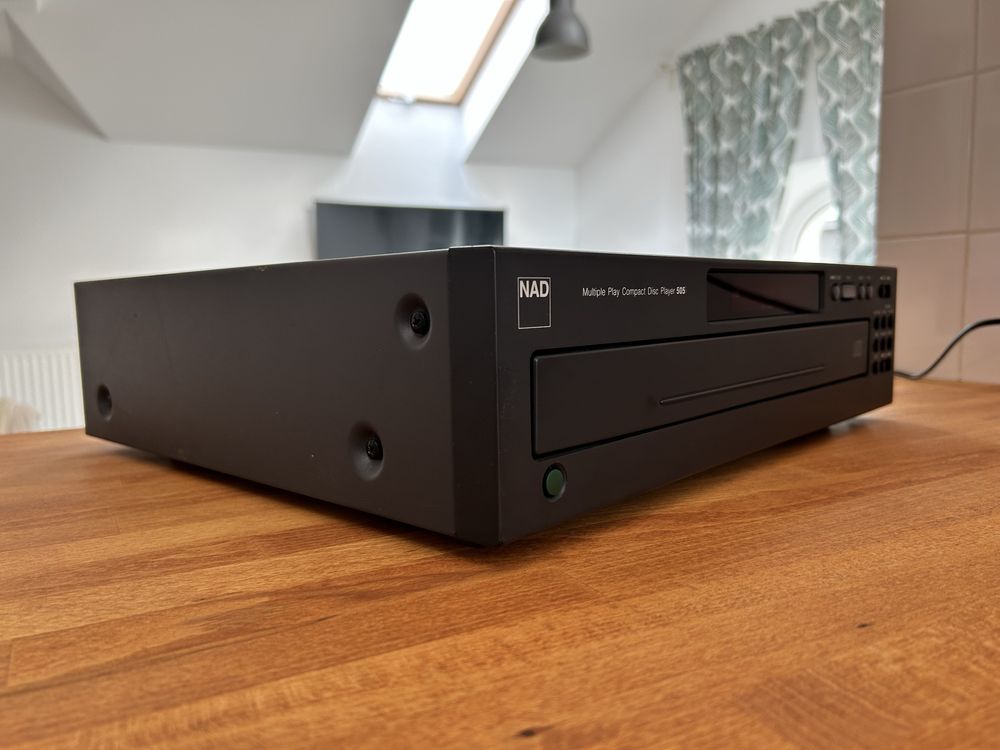 Odtwarzacz CD NAD 505 – zmieniarka na 5 płyt – cd player