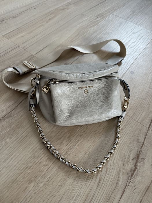 Torba ze skory naturalnej Michael Kors