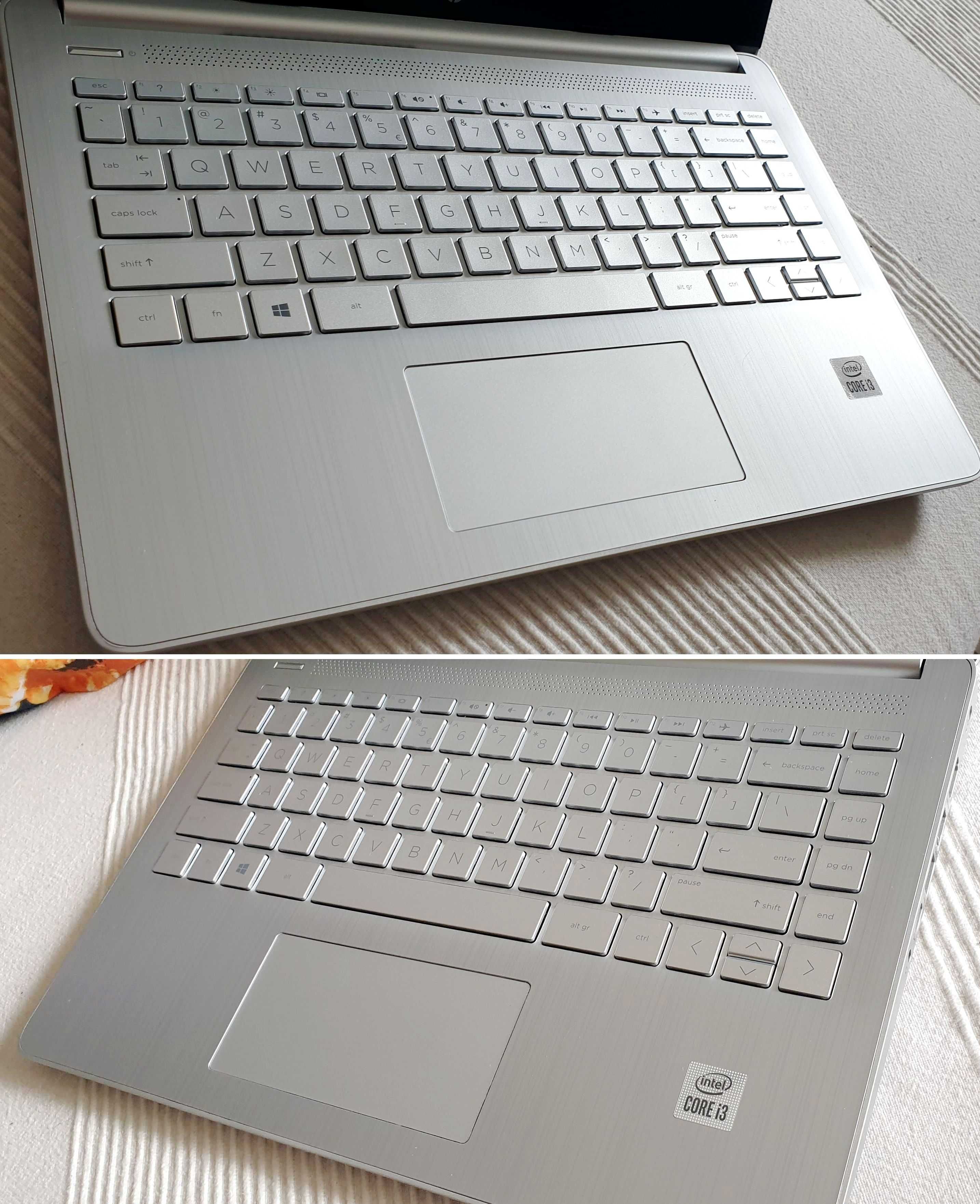 Windows 11 Mocny laptop hp 14 szybki SSD intel i3 pc do internet fajny