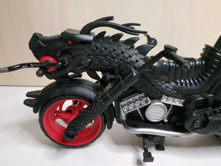 Мотоцикл клана Фут и Фенг-воин Дракона TMNT без байкера