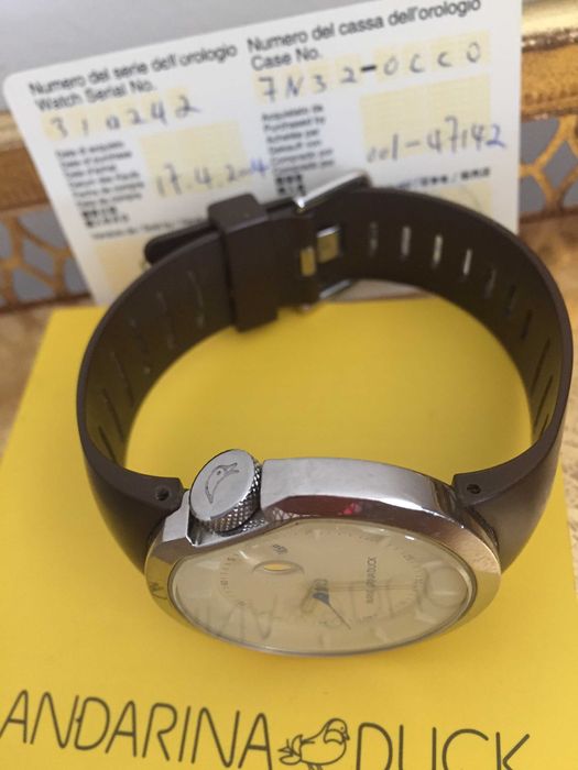 Relógio unisex MANADARINA DUCK com garantia. Water resistant