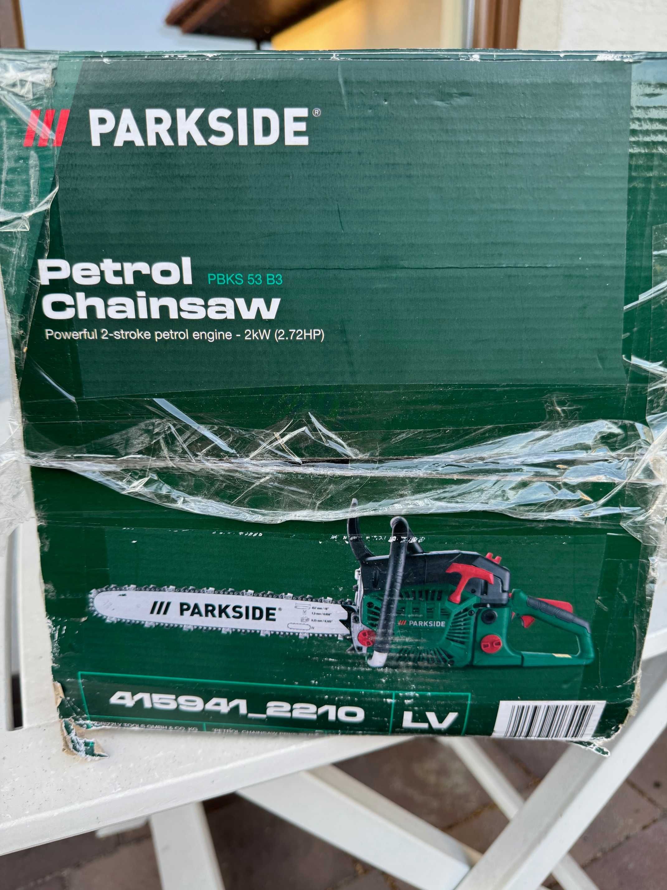 Pilarka łańcuchowa spalinowa PARKSIDE PBKS 53 B3 2,72 PS Lidl
