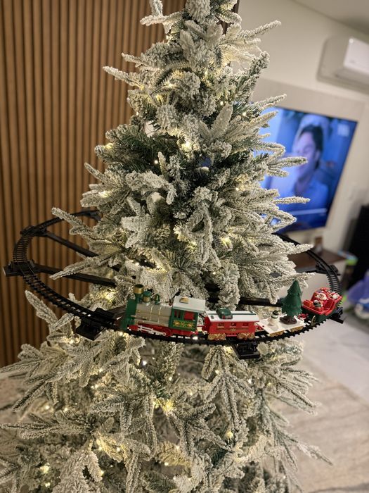 Comboio de natal para arvore