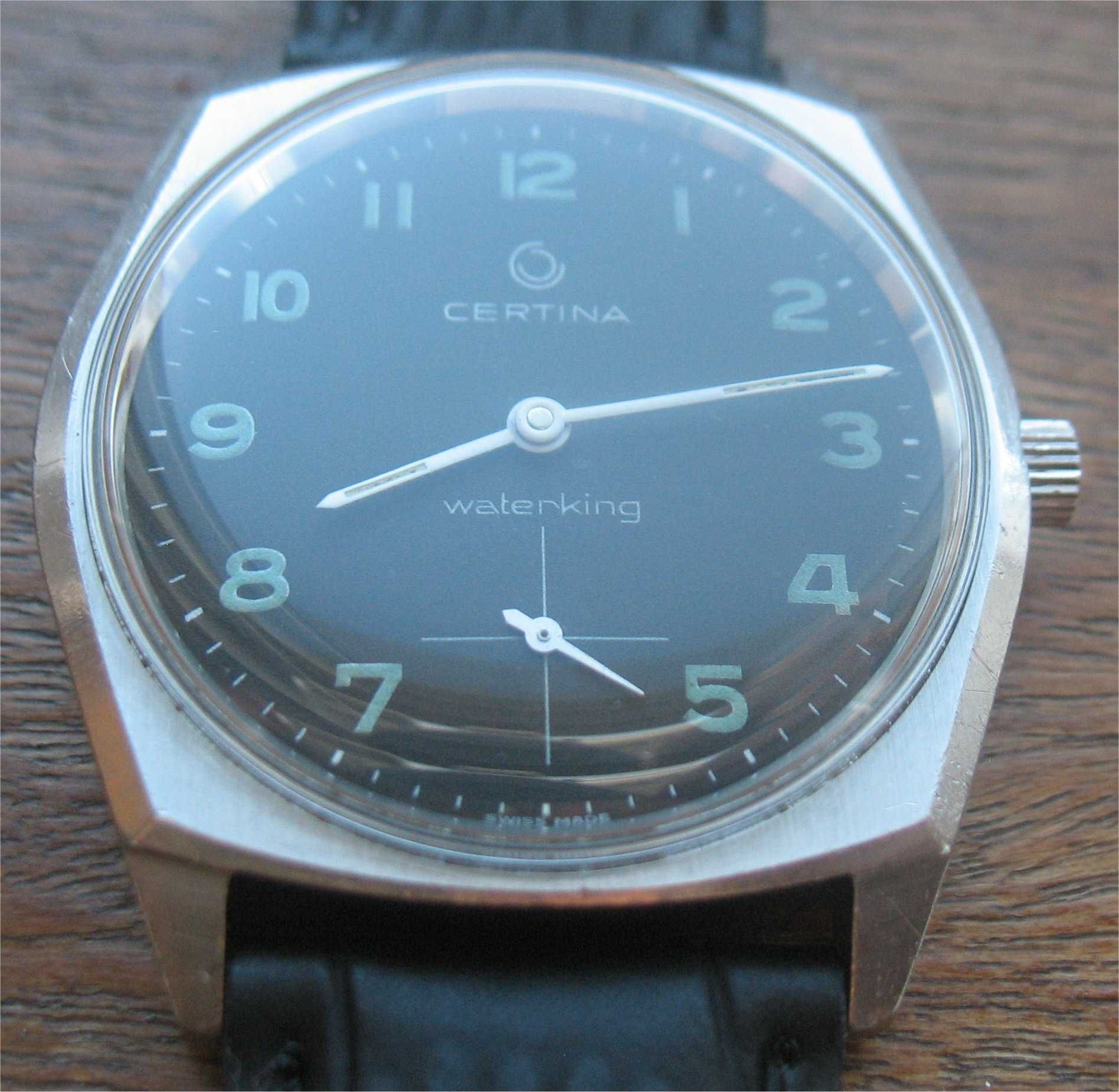 Relógio Vintage - Certina - Waterking - Swiss Made