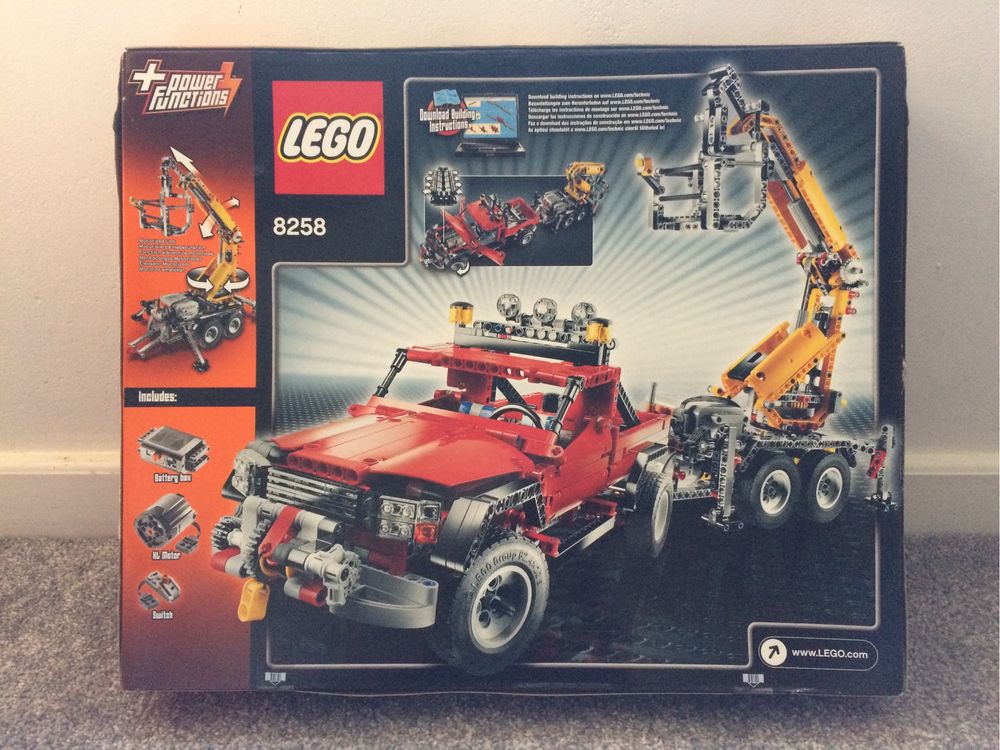 Lego Technic Dźwig zestaw 8258 NOWE klocki kolekcjonerskie UNIKAT