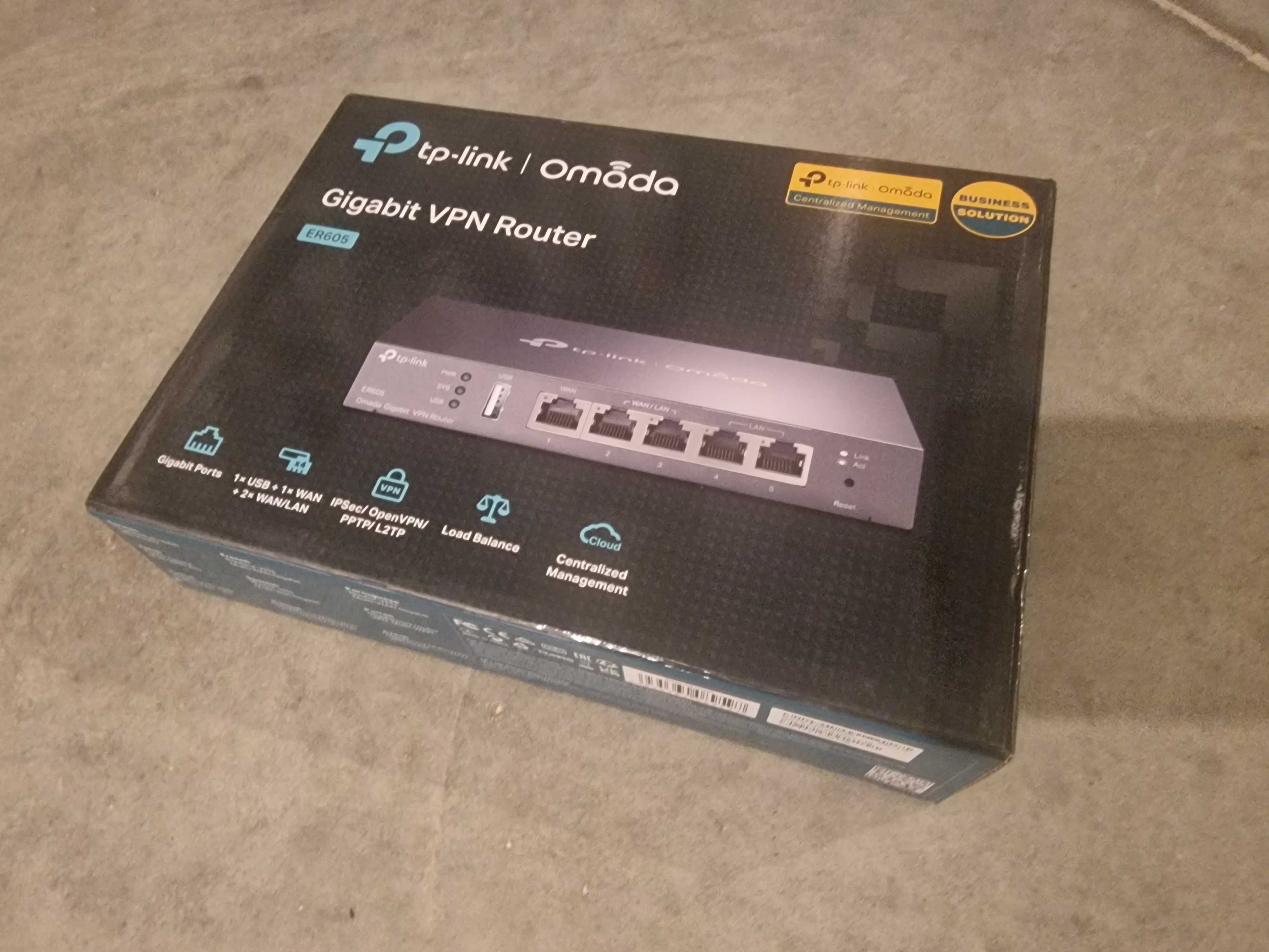 Router TP-LINK ER605 v2.0 - jak nowy