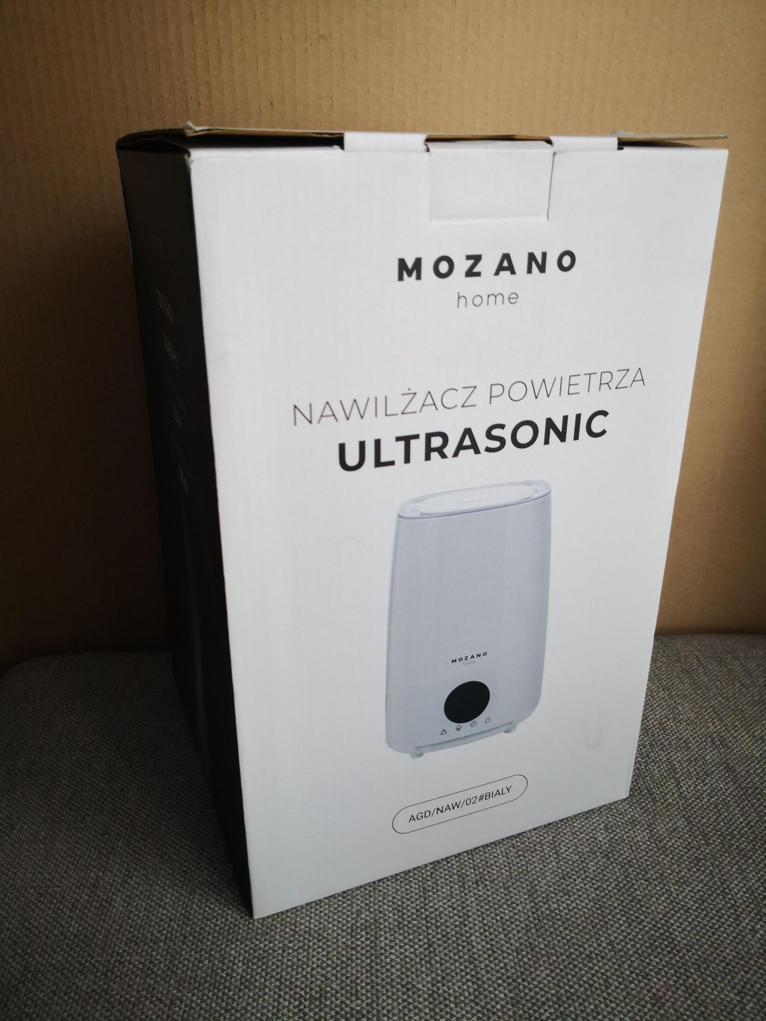 Mozano Ultrasonic # Nawilżacz Powietrza Jonizator 3W1 4L Pilot