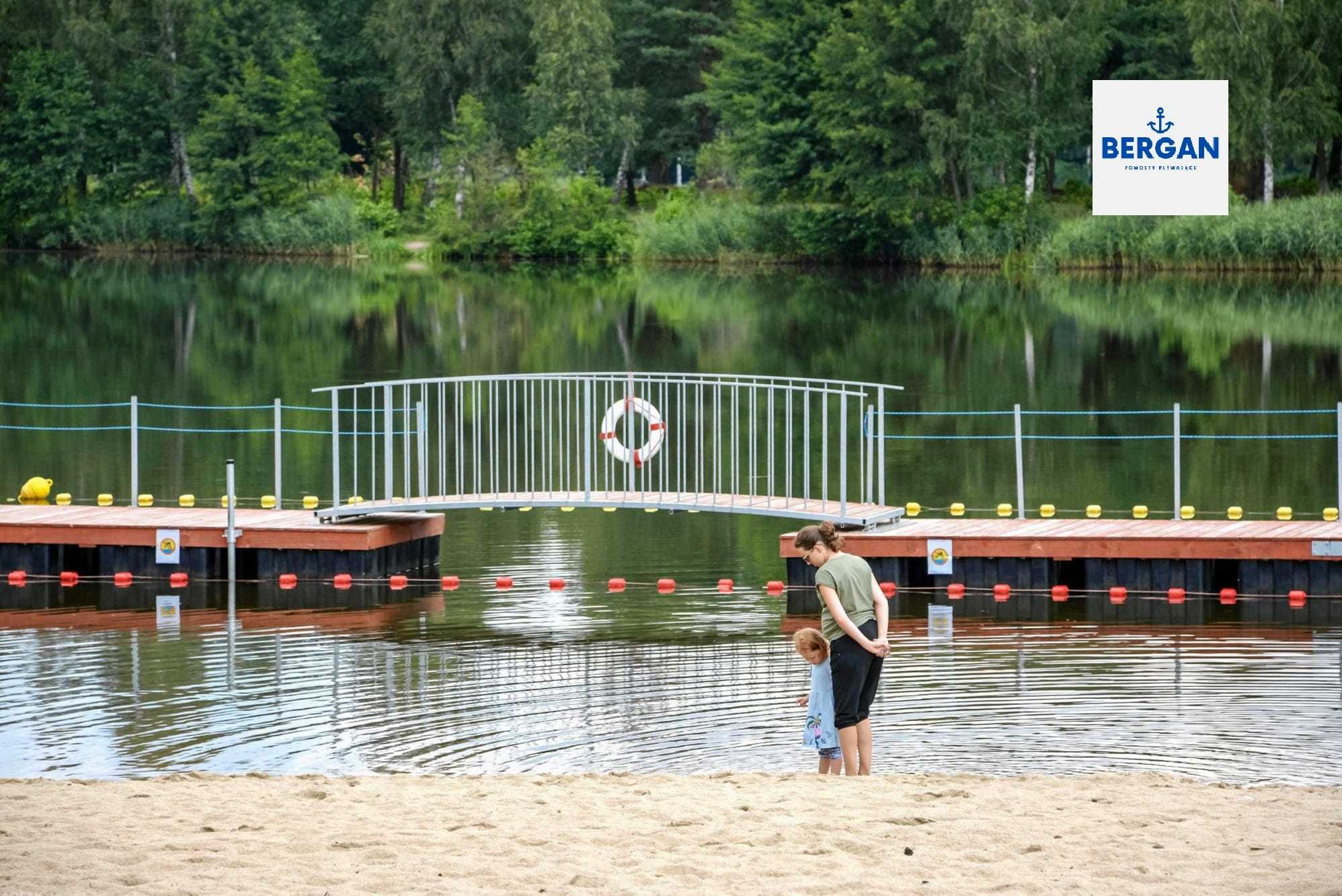 Pomost pływający pomosty na pływakach