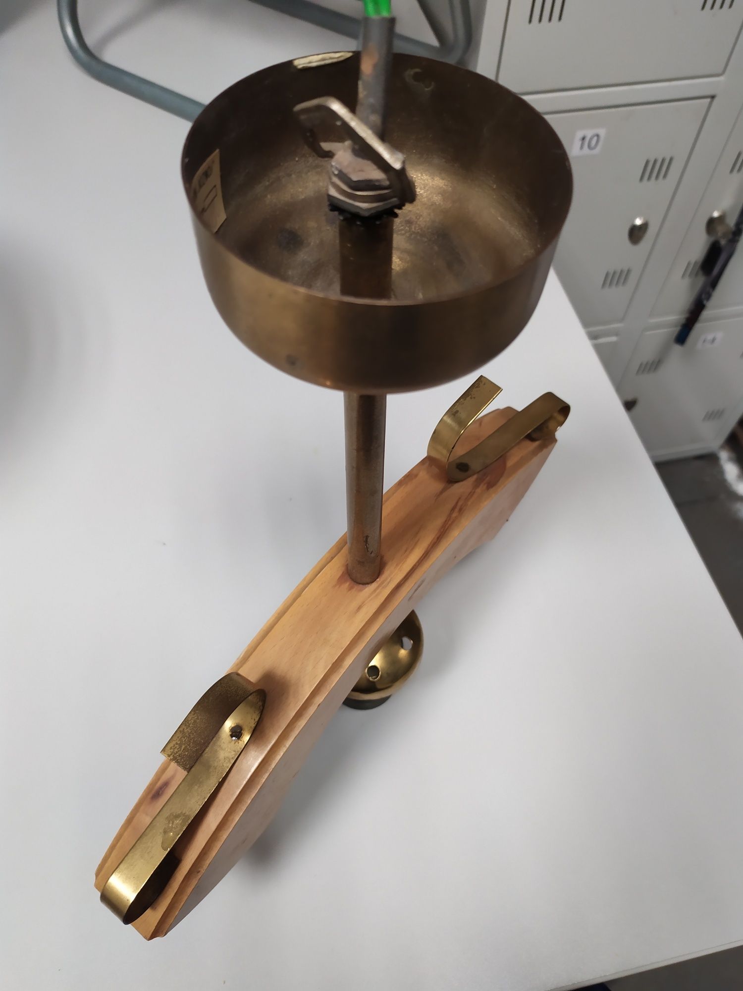 Lampa wisząca sufitowa antyk PRL.