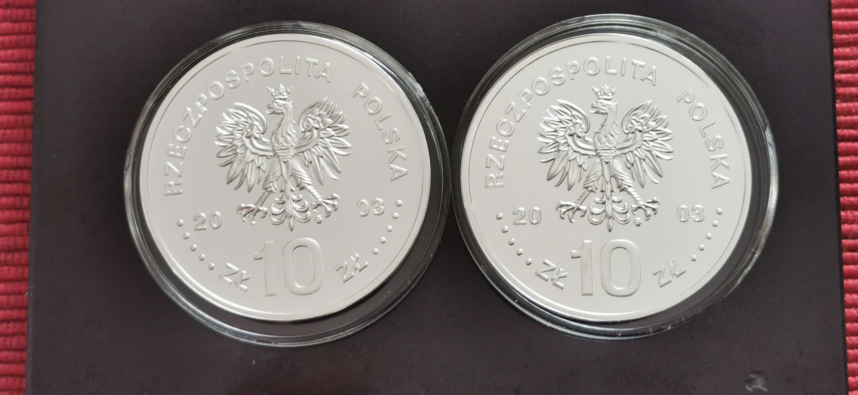 Monety - RP - 10 zł. Stanisław Leszczyński 2003r. - 2 szt. - S3-SL