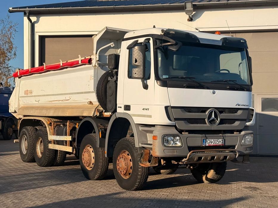 Mercedes-Benz Actros 4141  | 8X8 | Manual | KH-Kipper | 225 000 zł