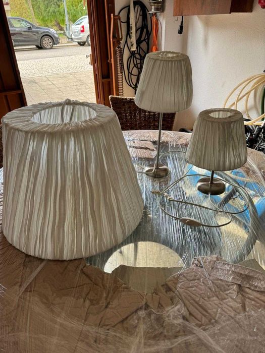 Conjunto de 3 candeeiros IKEA