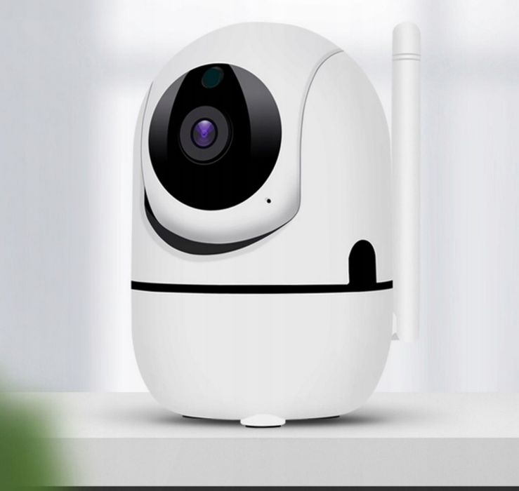 Kamera niania bezprzewodowa FULL HD obrotowa czujnik ruchu Wi-Fi SD