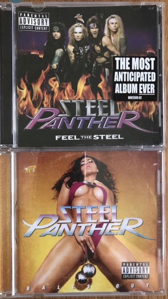 Steel Panther: Feel The Steel (2009) / Balls Out (2011)