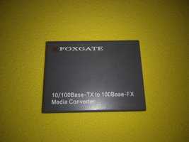 Медиаконвертер FoxGate EC-Q-1G-1SM-1310nm-20 км
