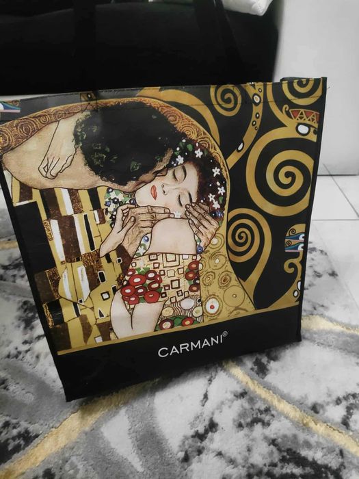 Torba na zakupy Gustav Klimt Pocałunek