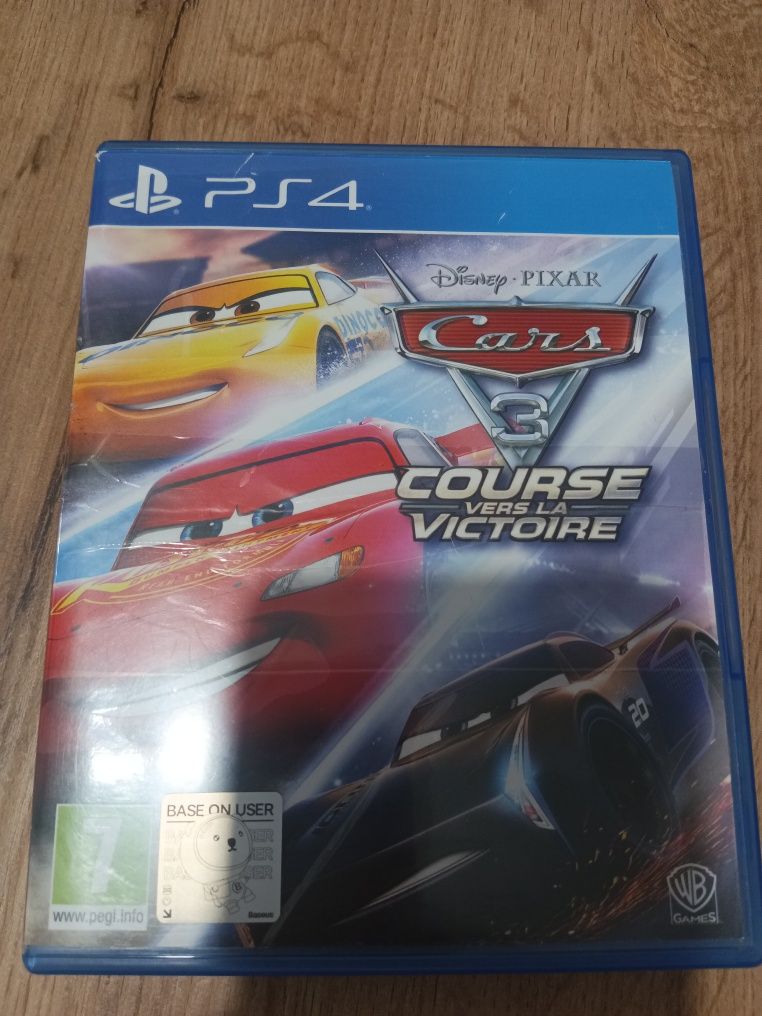 PS4 Cars 3 Auta polskie napisy