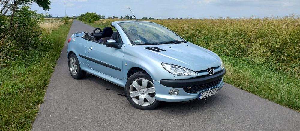 Peugeot 206cc 1.6 benzyna 2002 rok