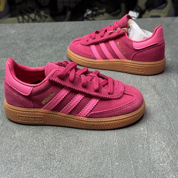 Дитячі шкіряні кросівки адідас Adidas spezial JP8010 /25 р