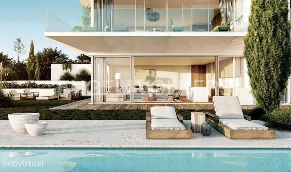 Luxuoso apartamento T2 em empreendimento novo no Carvoeiro