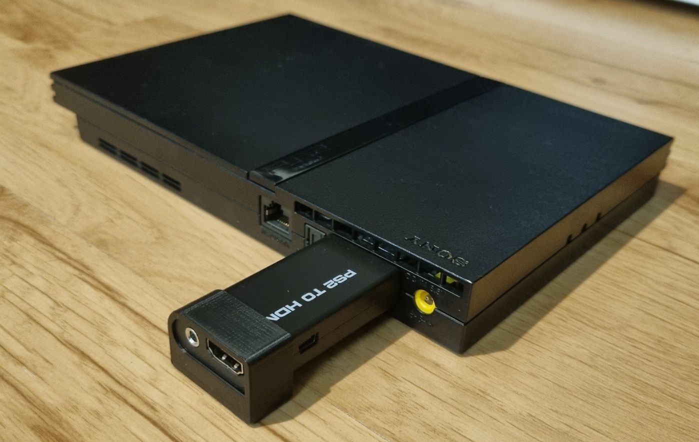 "Adapter zabezpieczający" adaptera HDMI do konsoli - PS2 SLIM